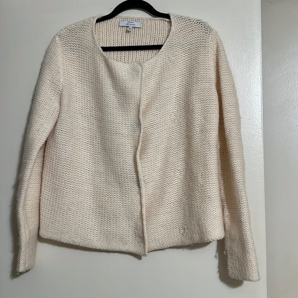 Robert Rodriguez knit wool cardigan